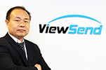 ViewSend ICT株式会社　代表取締役　嗣江 建栄 氏